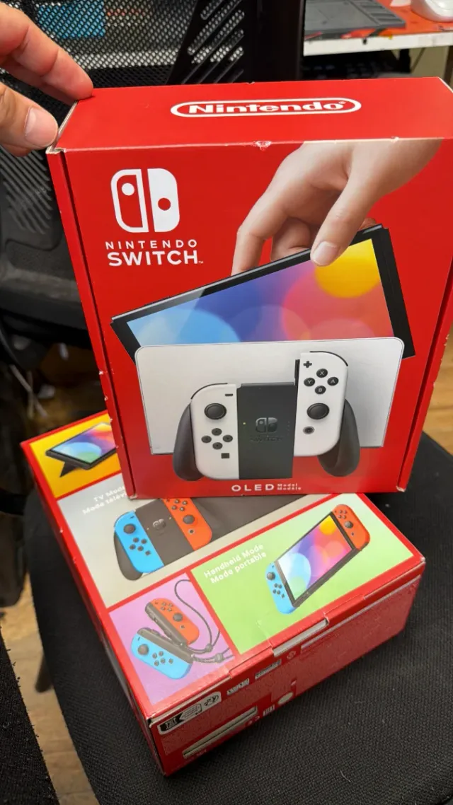 Nintendo Switch OLED Blanca o Negra Nueva