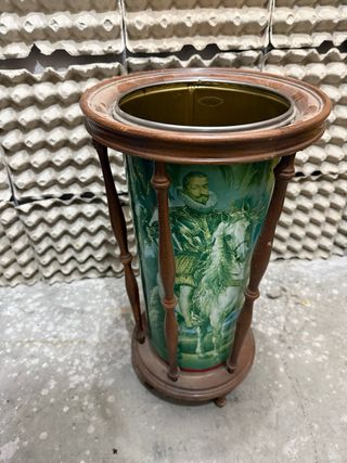 Paragüero Vintage con Dibujo de Jinete