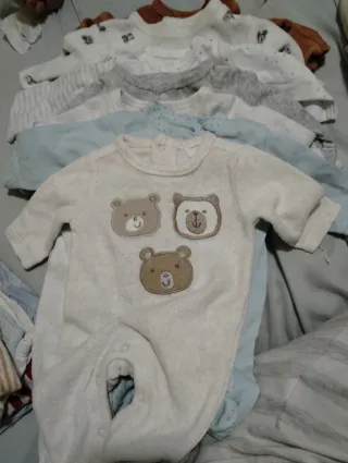 Lote Ropita bebé Talla 0-1 mes