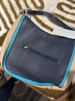 Bolso Lulu Castagnette Beige y Azul