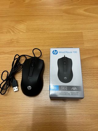 Ratón HP 100 con cable