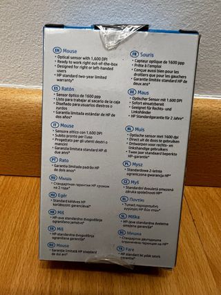 Ratón HP 100 con cable