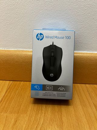 Ratón HP 100 con cable