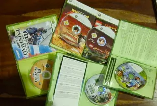 🇪🇦 Lotto di 5 giochi per bambini e famiglia Xbox 360