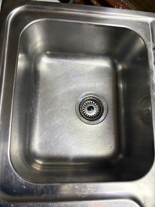 Fregadero de esquina de acero inoxidable