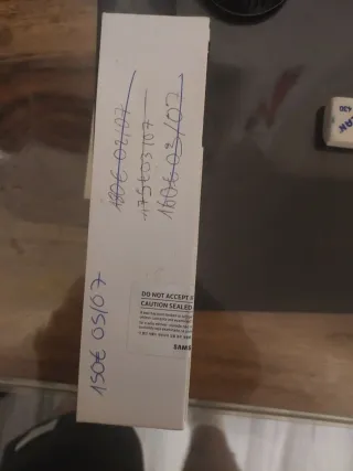 Scatola originale Samsung Galaxy M52 5G