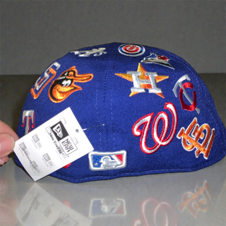 Gorra Supreme MLB Patchwork Azul