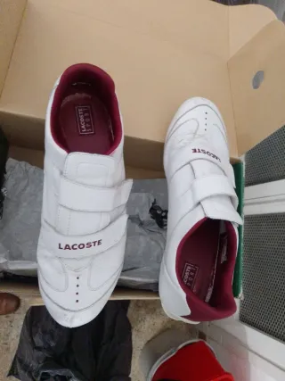 Zapatillas Lacoste Sport Blancas Talla 44