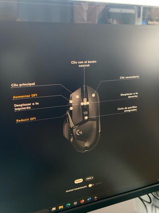 Ratón Gaming Logitech G502 HERO Negro