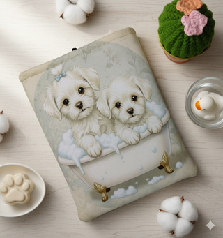 Funda Acolchada para Kindle E-reader "Perritos"