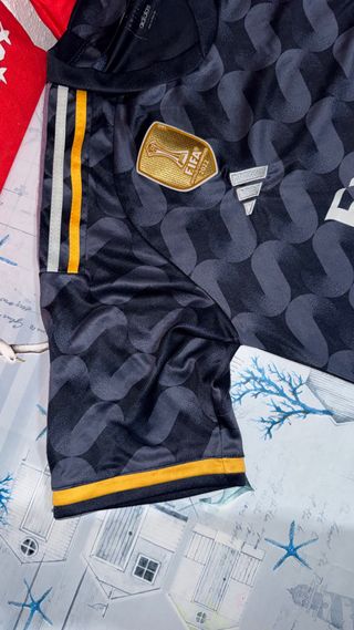 Camiseta Real Madrid Adidas Azul Marino  Talla L