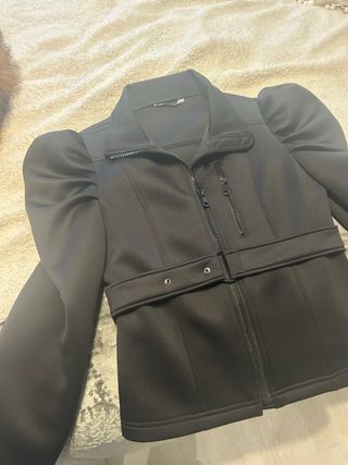 Chaqueta Zara Negra Mujer