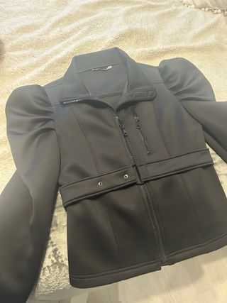 Chaqueta Zara Negra Mujer
