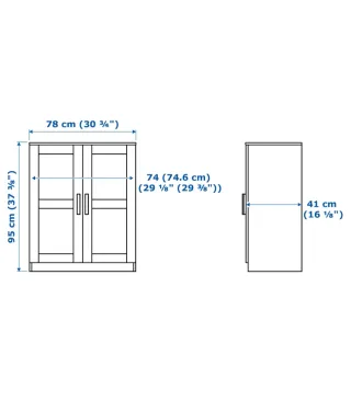 Armario blanco de madera
