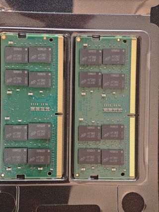 64GB (2x32GB) de Memoria RAM DDR4 portátil.