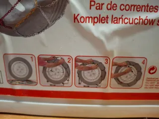 Cadenas de nieve Contact 9mm