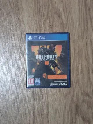 Videojuego Call of Duty: Black Ops 4. PS4