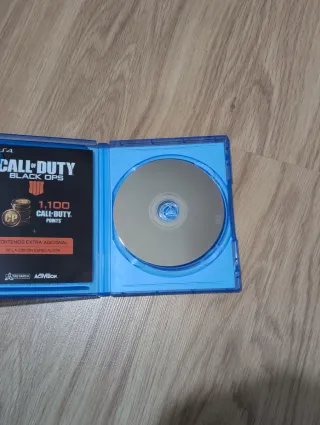 Videojuego Call of Duty: Black Ops 4. PS4