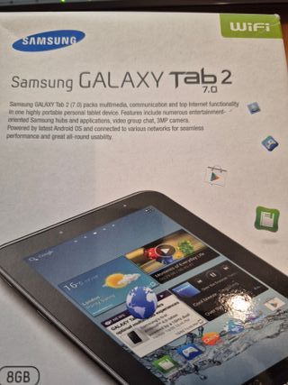 Samsung Galaxy Tab 2 7.0 Negra