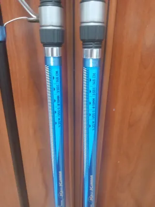 Cañas Surfcasting Kalikunnan Redgate, con funda.