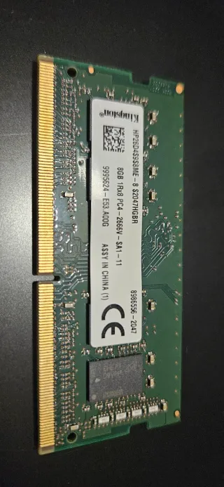 Memoria RAM Kingston 8GB DDR4 2666MHz