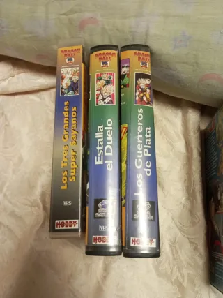 Lote Cintas VHS Dragon Ball Z y GT