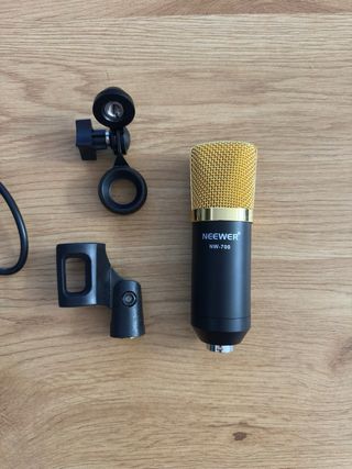 MICRÓFONO Neewer NW-700 CONDENSADOR + Accesorios