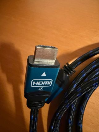 Alargo HDMI 3m Trenzado Azul/Negro