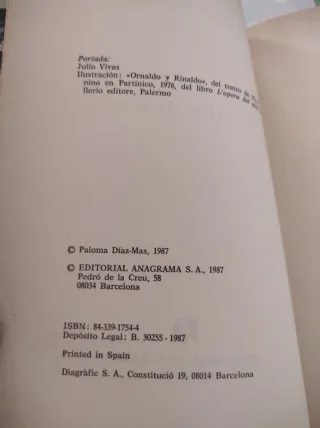 Nuestro Milenio, paloma Díaz más 1987