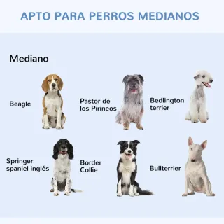 Jaula Perro Plegable Transportín Negro