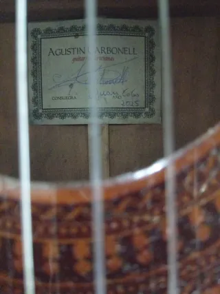 Guitarra Flamenca .Cambio.