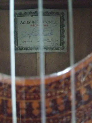 Guitarra Flamenca .Cambio.