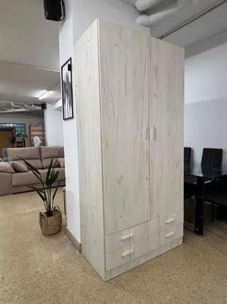 Armario de 2 Puertas 100x200 en 3 COLORES NUEVO