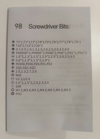 Kit Destornilladores 115 Piezas