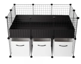 Jaula grande para cobayas