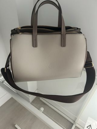 Bolso Parfois Beige y Gris