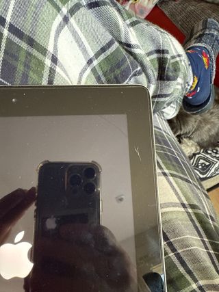 iPad 2 con custodia rosa, ideale per bambini