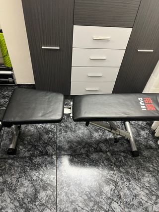 Banco de pesas DWEI ajustable