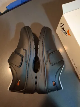 Zapatos de trabajo Dian unisex negros