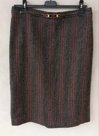 Completo tailleur sartoriale con gonna donna tg 48