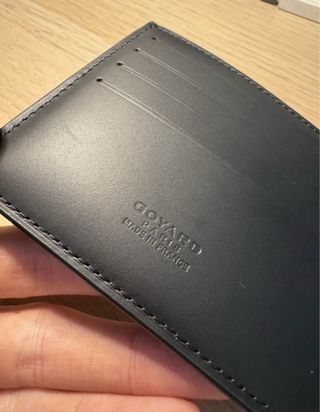 Cartera Goyard Negra y Marrón