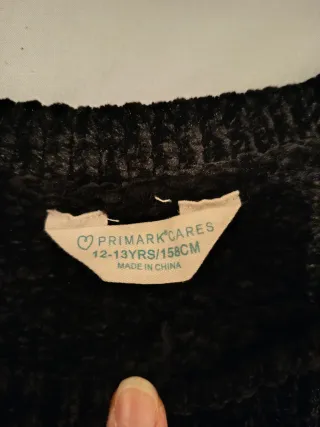 Jersey niña Navidad corazón bastones