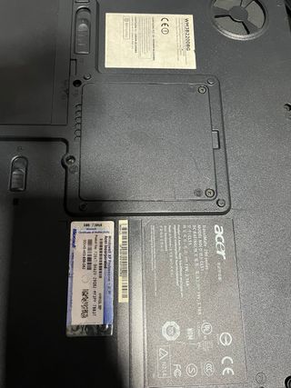 Portátil Acer TravelMate 290 para piezas .