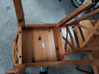 4 Sillas IKEA Ingolf Madera