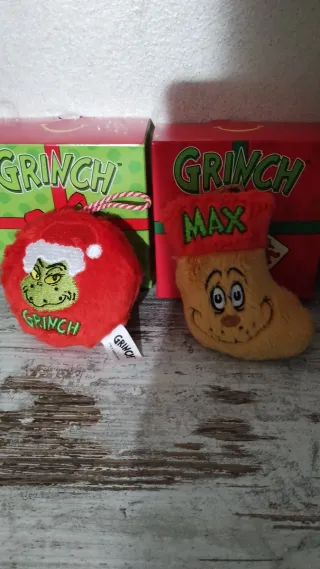 Palline Grinch in tessuto Mc Donald's