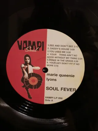 Marie Queenie Lyons Soul Fever Vinilo