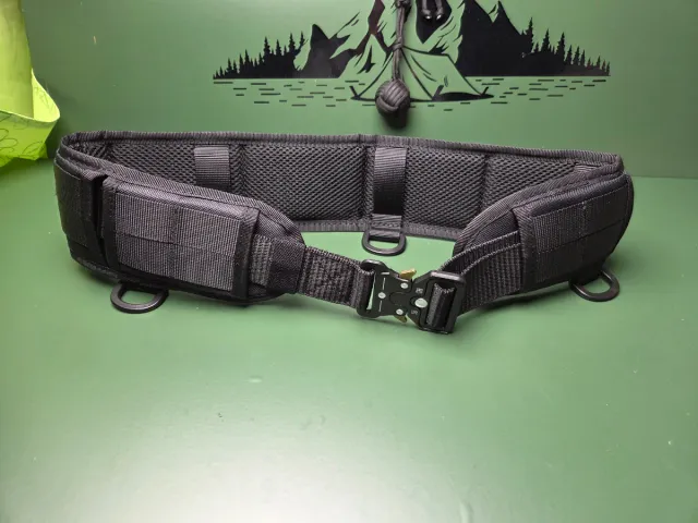 Cinturón Táctico Molle 125cm Hebilla Metal