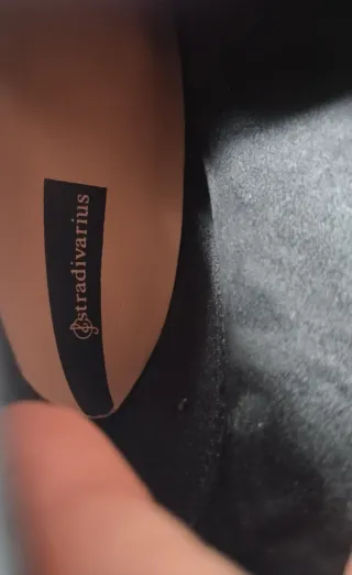 Botines tacón ancho T-40 'Stradivarius' nuevos