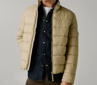 Plumas Pepe Jeans Hombre Beige Nuevo