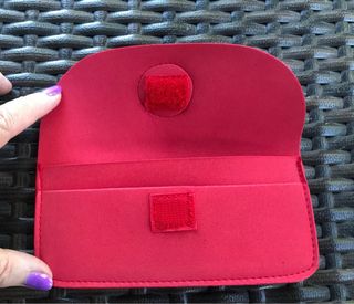 Porta occhiali e penna Fendi fucsia